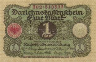 Német Birodalom / Weimari Köztársaság 1920. 1M (30x) közte több egymás utáni sorszámmmal T:I,I-