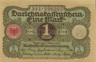 Német Birodalom / Weimari Köztársaság 1920. 1M (30x) közte több egymás utáni sorszámmmal T:I,I-