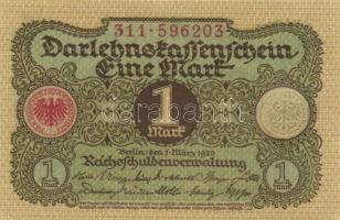 Német Birodalom / Weimari Köztársaság 1920. 1M (30x) közte több egymás utáni sorszámmmal T:I,I-