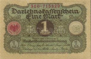 Német Birodalom / Weimari Köztársaság 1920. 1M (30x) közte több egymás utáni sorszámmmal T:I,I-