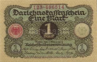 Német Birodalom / Weimari Köztársaság 1920. 1M (30x) közte több egymás utáni sorszámmmal T:I,I-