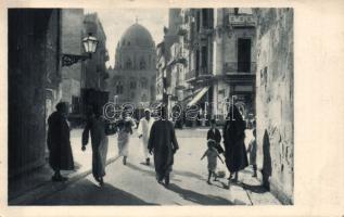 Cairo with the steamship MN Vulcania on the backside