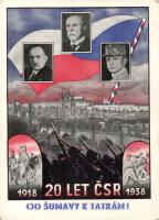 Czechoslovakian annivesary patriotic propaganda