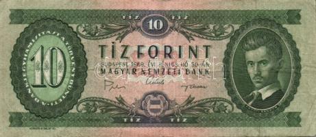 1957. 10Ft (4x) + 1960. 10Ft (4x) + 1962. 10Ft (4x) + 1969. 10Ft T:III