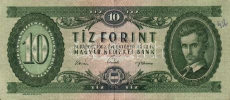 1957. 10Ft (4x) + 1960. 10Ft (4x) + 1962. 10Ft (4x) + 1969. 10Ft T:III