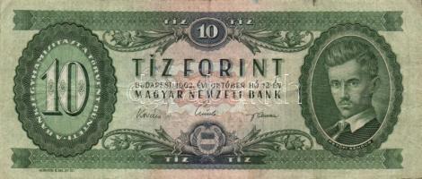 1957. 10Ft (4x) + 1960. 10Ft (4x) + 1962. 10Ft (4x) + 1969. 10Ft T:III