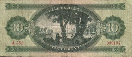 1957. 10Ft (4x) + 1960. 10Ft (4x) + 1962. 10Ft (4x) + 1969. 10Ft T:III