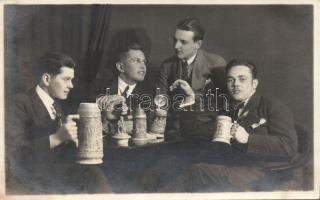 German beer drinking gentlemen