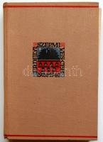 1936 Kós Károly: "Az Országépítő" plüssborítóval ellátott Révai kiadású történelmi regénye