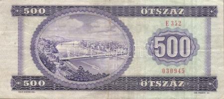 1975. 500Ft + 1990. 500Ft T:III,I-