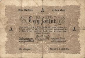 1848. 1Ft "Kossuth bankó" T:IV