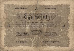 1848. 1Ft "Kossuth bankó" T:IV