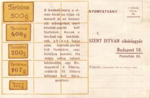 St István chicory factory, lottery