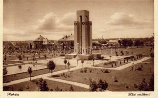 Mohács Kriegerdenkmal Foto AK