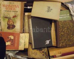 Nagy könyv tétel háború előtti és utáni könyvekkel, benne jobb darabok kb 50 db