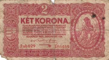 1920. 2K "2ab csillaggal" (15x) T:II (zömében),III,IV