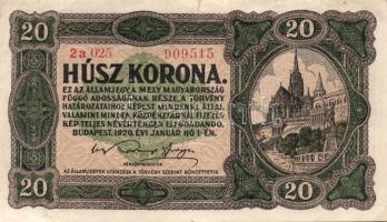 1920. 20K (3x) T:II,III