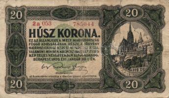 1920. 20K (3x) T:II,III