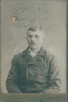 1912 MÁV fényképes szabadjegy / Railroad id.