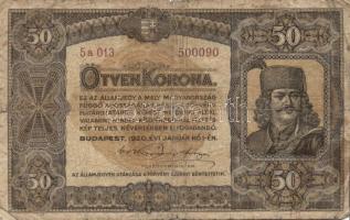 1920. 20K (2x) T:III+,IV