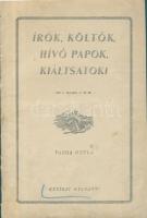 1948 Varga Gyula: Írók, költők, hívő papok kiálltsatok, Szerzői első kiadás, próbanyomat. 24p.