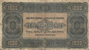 1923. 1000K "T.W. + nyomdahely jelöléssel" (2x) T:III,III-