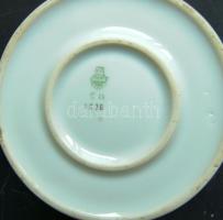 Zsolnay jelzéssel ellátott porcelán teás kancsó / Zsolnay chinaware tea mug 17 cm