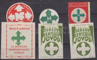 6 db nyilas levélzáró