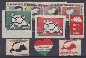 10 db irredenta levélzáró