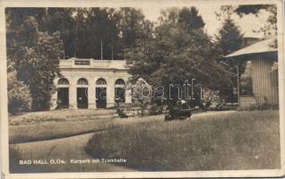 Bad Hall park with café