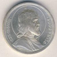 1938. 5P "Szent István" Ag T:2- apró ph.