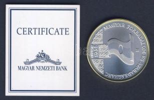 2006. 5000Ft Ag "Magyar Forradalom és Szabadságharc - 1956" T:BU Tanúsítvánnyal Csak 5000d...