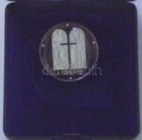 2000. "Emlékérem a 2000. évre" Ag emlékérem 122. számú tanúsítvánnyal díszdobozban T:PP Cs...