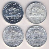 1992. 200Ft "MNB" Ag (4x) T:1,2