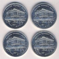 1992. 200Ft "MNB" Ag (4x) T:1