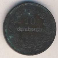 Olaszország 1866. 10c T:3+