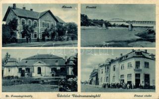 Vásárosnamény vasútállomással