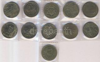 Ausztria 1980-1996. 20Sch emlékkiadások (12x) 10klf T:2+,2,3