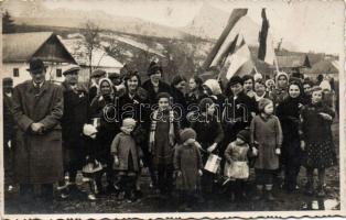 Felfalu entry of the Hungarian troops celebration photo