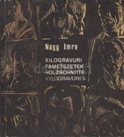 1983. Nagy Imre: Xilogravuri-Fametszetek-Holzschnitte-Xylogravures Csíkszereda-i kiadása oldalanként több metszettel, jó állapotban