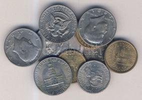 USA 1972-2000. 1/2$ "Kennedy" (4x) + 1$ "Eisenhower"  + 1$ "Susan B. Anthony" (2x) + 1$ "Sacagawea" (3x) T:2,3