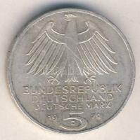 NSZK 1979. 5M Ag "Archäologisches Institut" T:2 kis ph