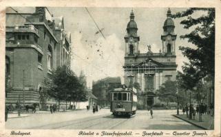 Budapest VIII. Józsefváros a 16-os villamossal
