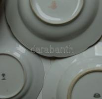 Német porcelán étkészletek 1 db 6 személyes + 4 másfajta porcelán tányér