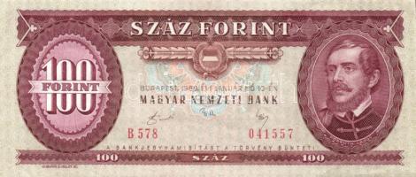 1989. 100Ft (2x) egymás utáni sorszámmal T:I,II+