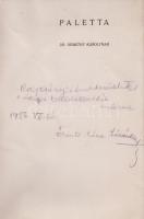 ~1944. Lóránth László: Paletta a Jelen kiadásában, több mint 100 képpel és ex-librisszel, 1956 karác...