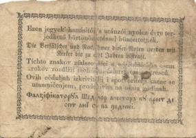 1849. 15kr "Kossuth-bankó" + 30kr "Kossuth-bankó" "*"-gal! T:IV,III