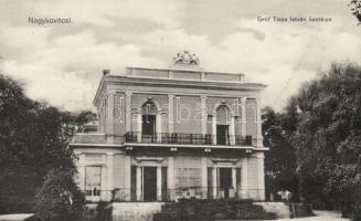 Nagykovácsi Gróf Tisza István kastélya (cut)
