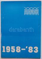 1983. A Dunaújvárosi Tervező Iroda 25 éves visszatekintő beszámolója és története, dolgozói névsorral, jó állapotban