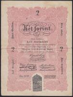 1849. 2Ft "Kossuth-bankó" T:III